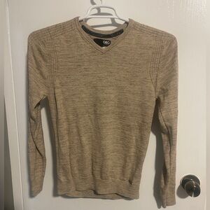 GBG Los Angeles Small Men's Tight Knit Lightweight Crew Neck Long Sleeve Sweater